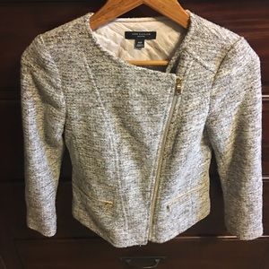 Multi color tweed Ann Taylor Blazer